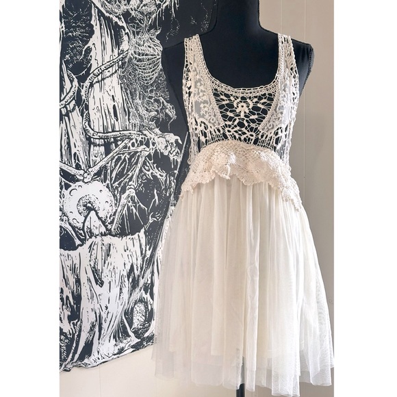 Dresses & Skirts - •Dejavu• crochet dress